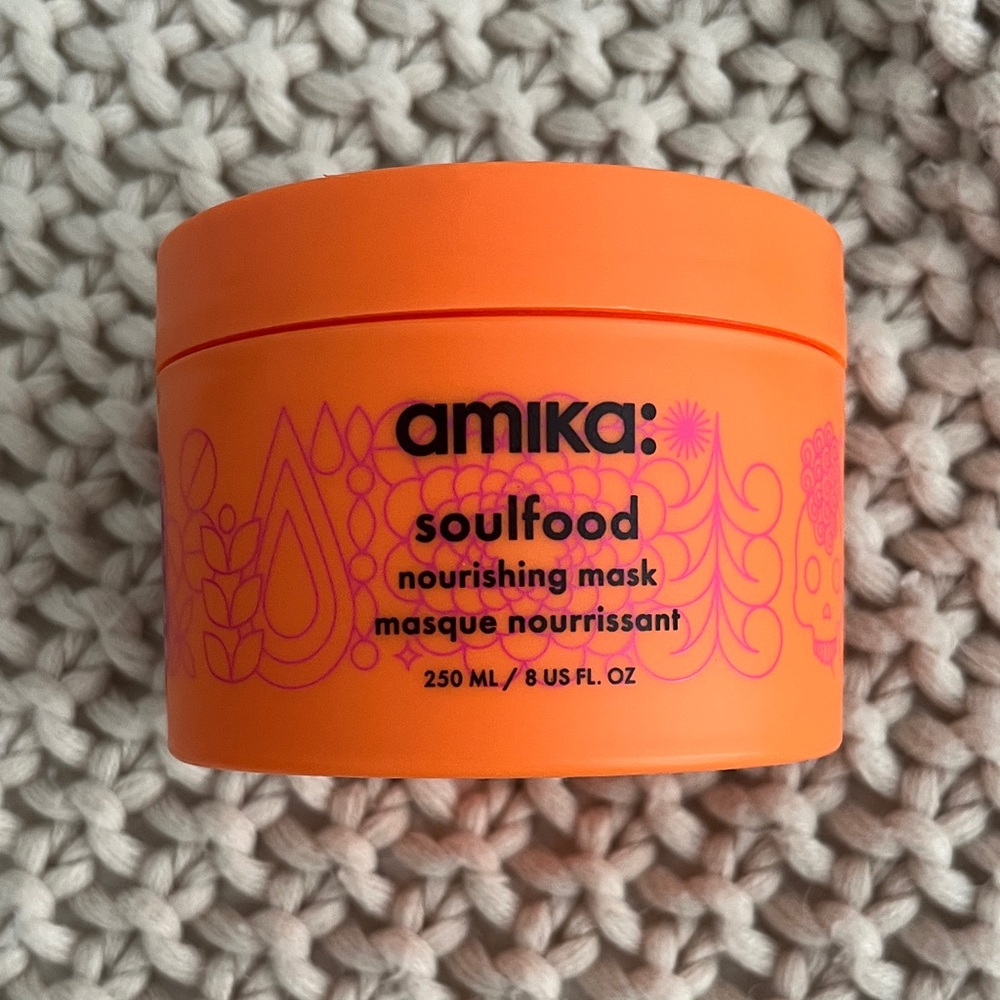 Amika Soulfood Nourishing Mask in Bright Orange